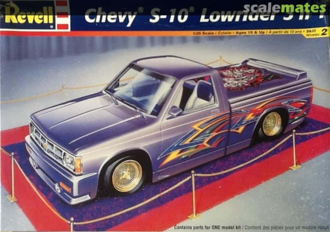 Boxart Chevy S-10 Lowrider 3 'n 1 85-2569 Revell Boxart Chevy S-10 Lowrider 3 'n 1 85-2569 Revell