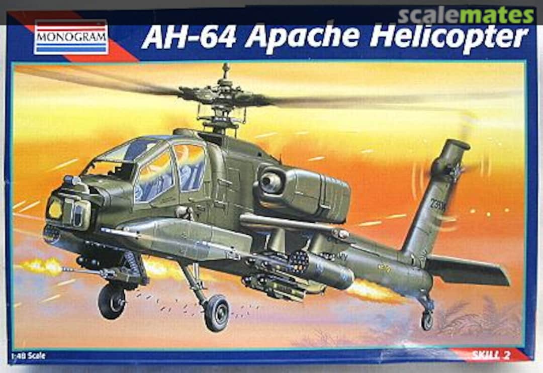 Boxart AH-64 Apache Helicopter 5443 Monogram Boxart AH-64 Apache Helicopter 5443 Monogram