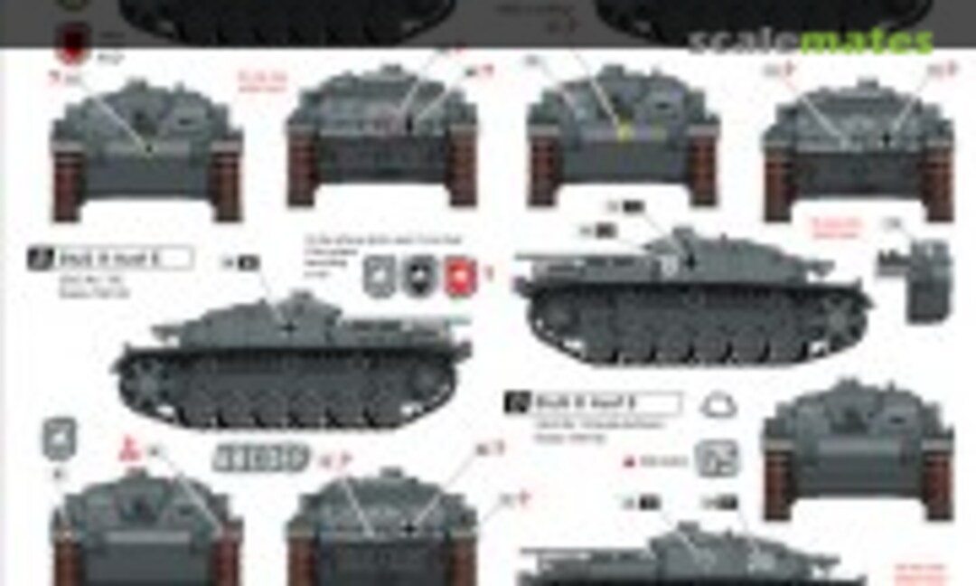 1:35 Sturm! #7. StuG III Ausf. E - 1941/42 (Star Decals 35-993) 35-993