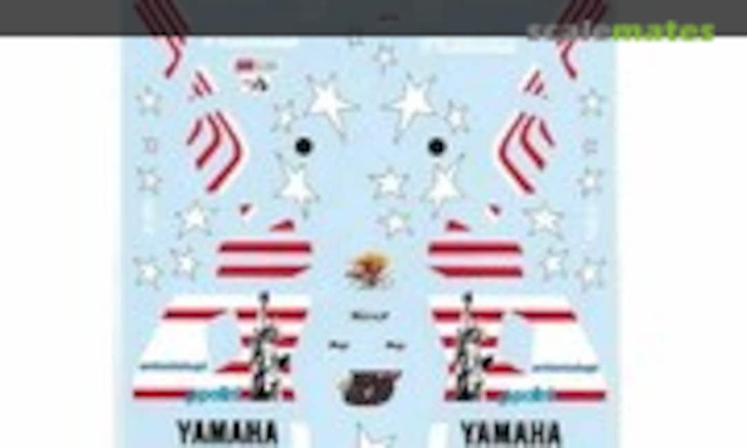 1:12 Yamaha YZR-M1 2008 USA Grand Prix (for Tamiya) (Museum collection DC-573) DC-573