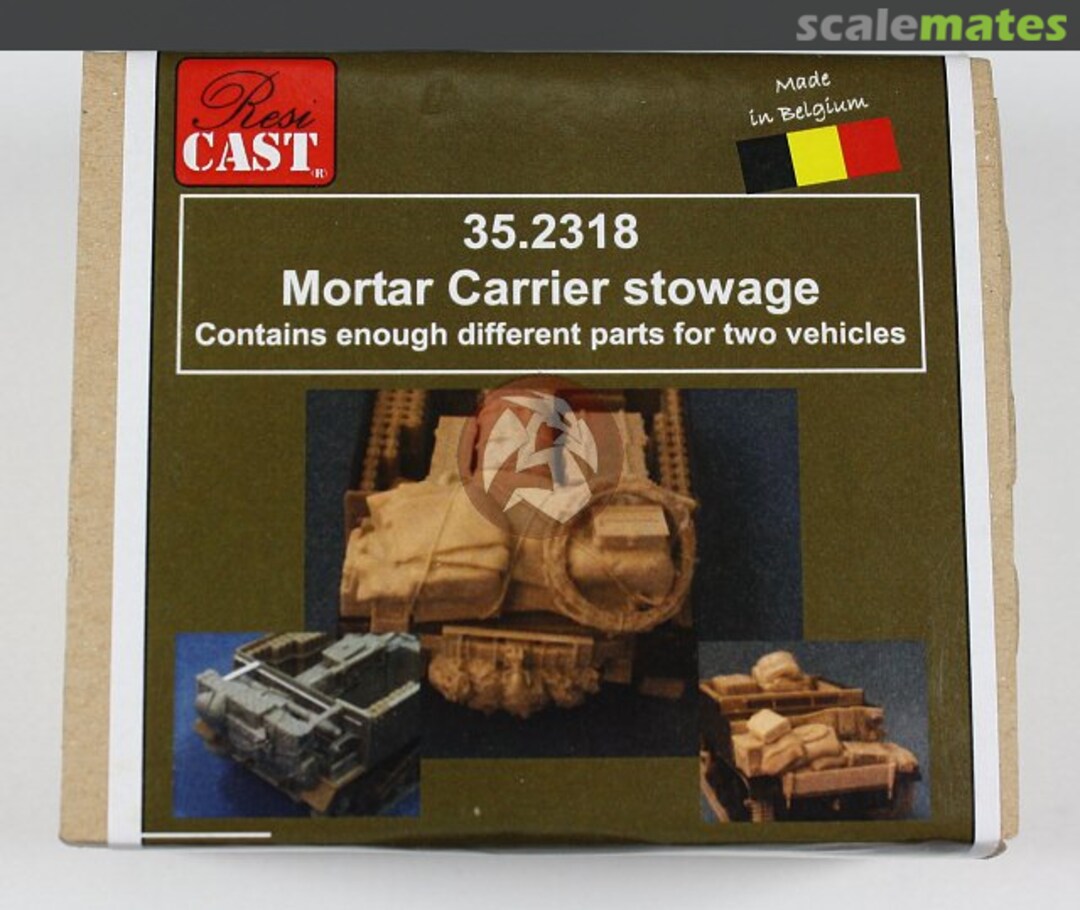 Boxart 3in Mortar Carrier stowage 35.2318 Resicast Boxart 3in Mortar Carrier stowage 35.2318 Resicast