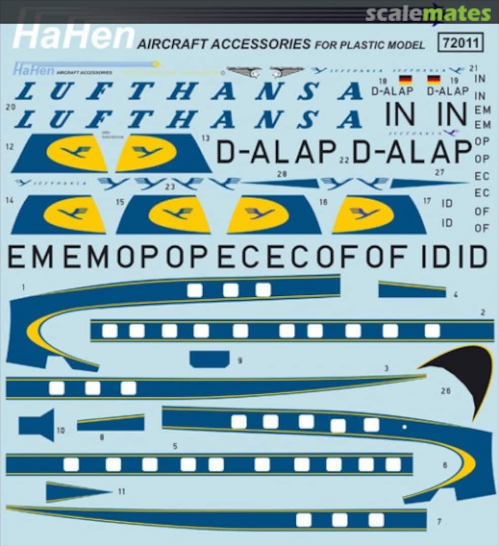 Boxart L-1049G Lufthansa 72011 HaHen Boxart L-1049G Lufthansa 72011 HaHen