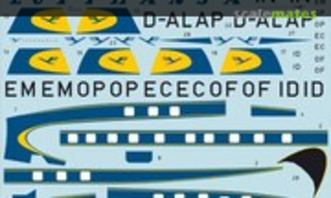 1:72 L-1049G Lufthansa (HaHen 72011)