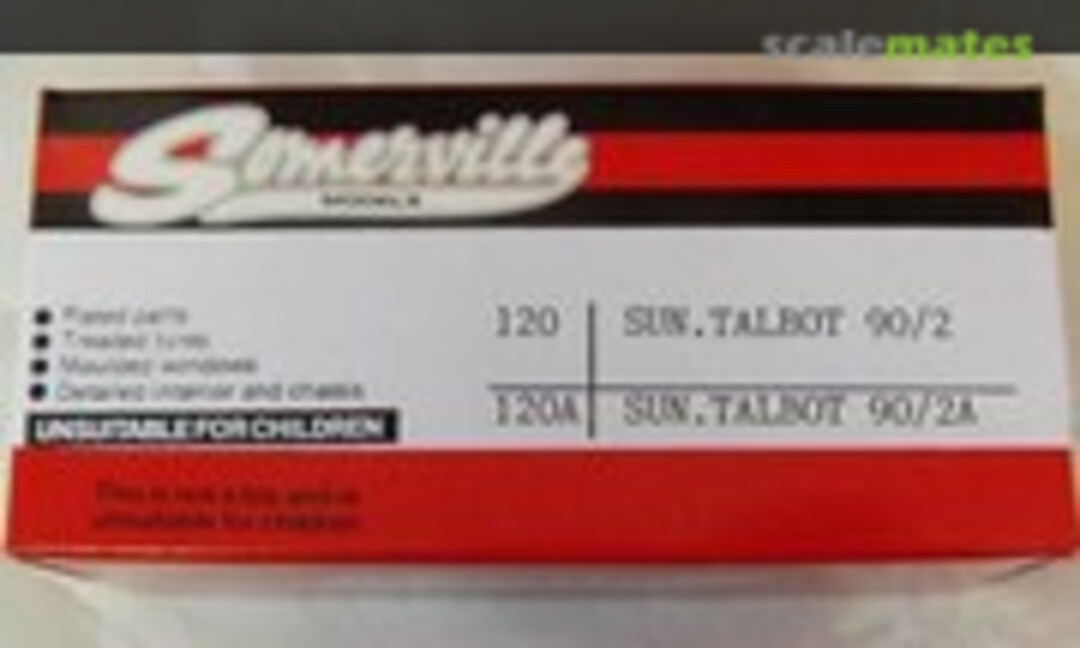 1:43 Sunbeam Talbot 90 Mk.2 (Somerville Models 120A) 120A