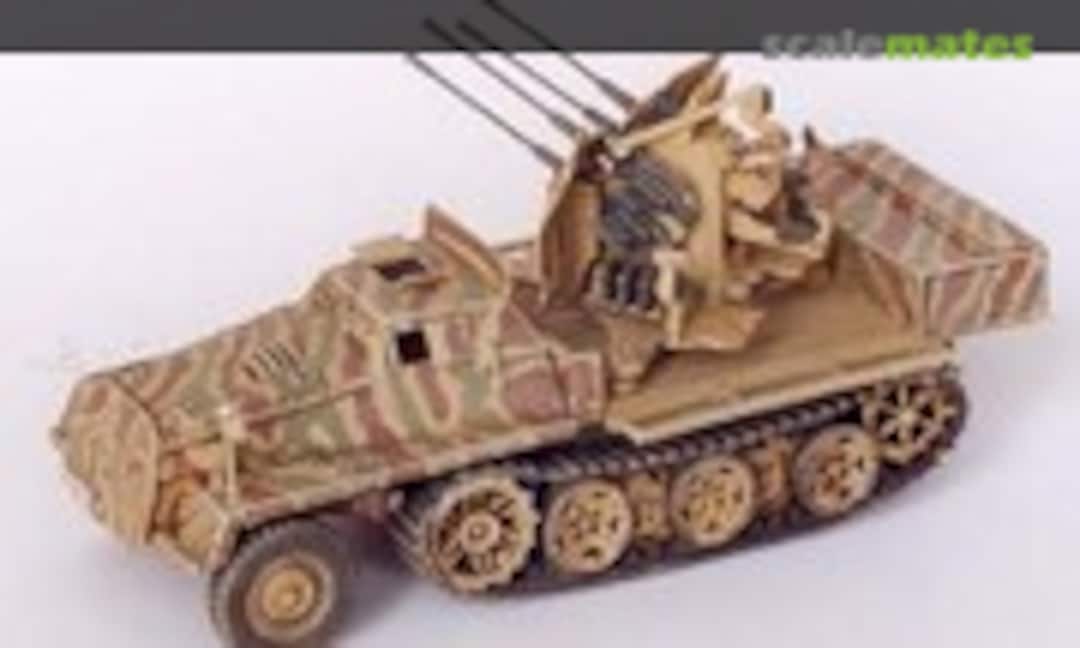 1:76 SWS Halftrack &amp; 20mm Flakveirling (Milicast G256)
