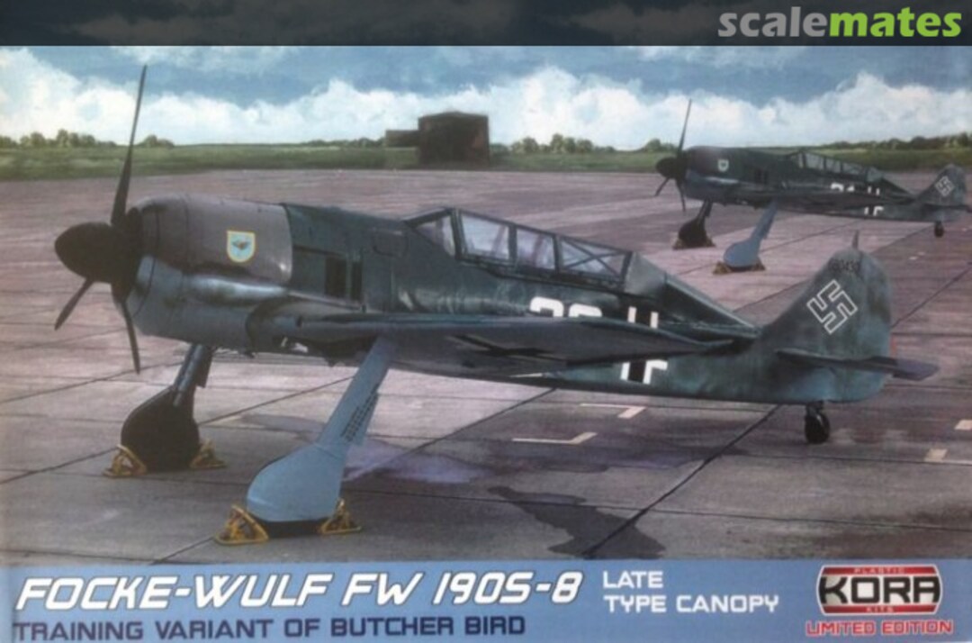 Boxart Focke-Wulf FW 190S-8 Late Type Canopy KPK72059 Kora Models Boxart Focke-Wulf FW 190S-8 Late Type Canopy KPK72059 Kora Models
