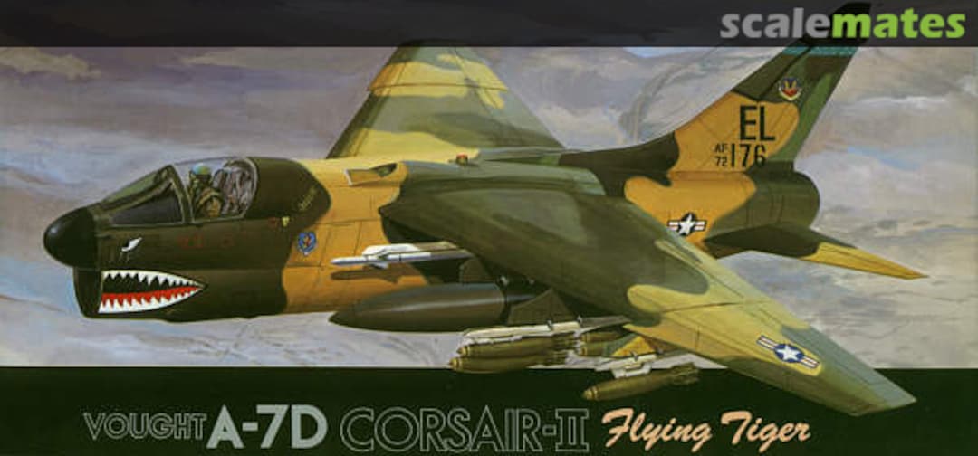 Boxart Vought A-7D Corsair-II 25011 Fujimi