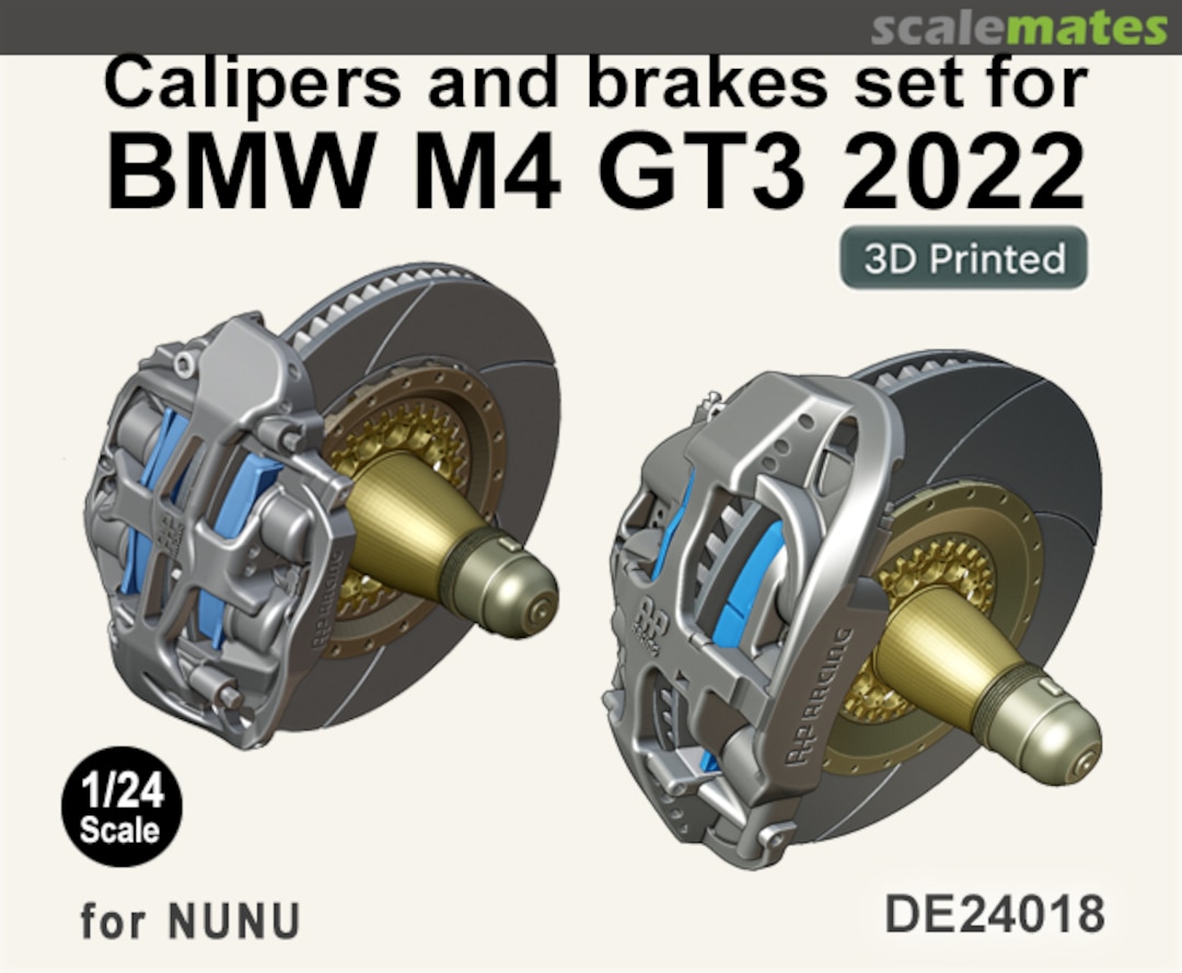 Boxart Calipers & Brakes DE24018 Fat Frog Scale Models