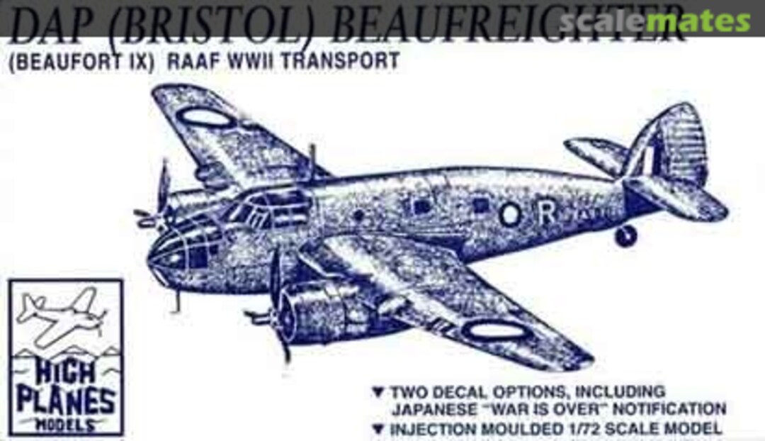 Boxart DAP (Bristol) BEAUFREIGHTER 72006 High Planes Models Boxart DAP (Bristol) BEAUFREIGHTER 72006 High Planes Models