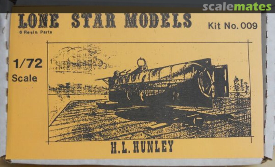Boxart H. L. Hunley 009 Lone Star Models Boxart H. L. Hunley 009 Lone Star Models