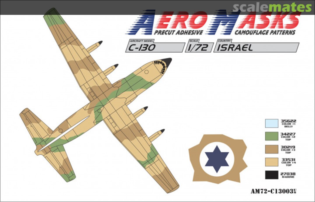 Boxart C-130 Israel AM72-C13003 AeroMasks Boxart C-130 Israel AM72-C13003 AeroMasks