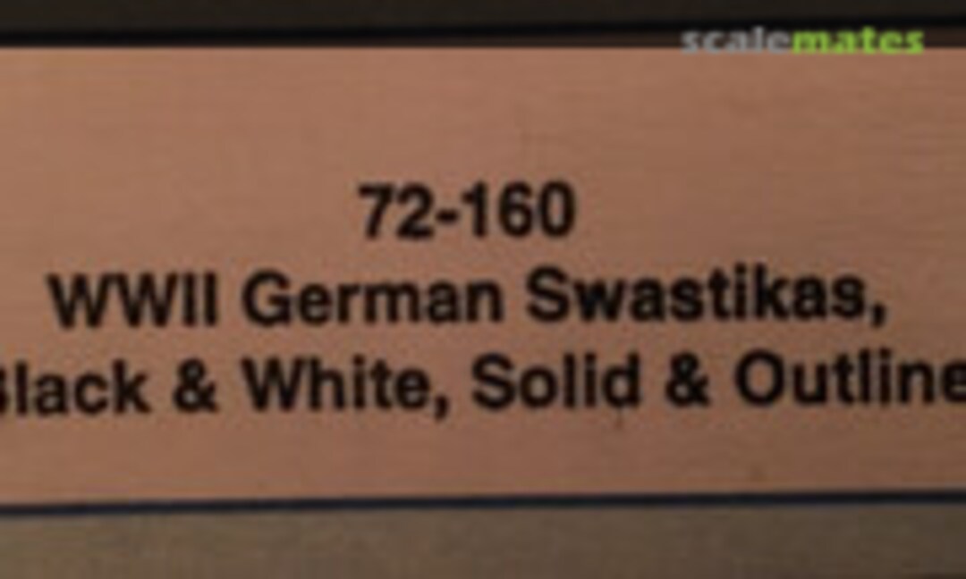 1:72 WWII German Swastikas (SuperScale International 72-160) 72-160