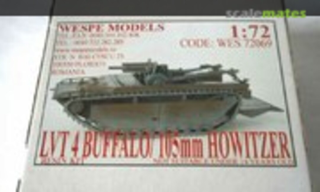 LVT 4 BUFFALO/ 105mm HOWITZER (Wespe Models WES 72069)