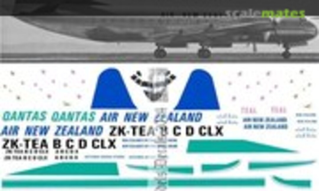 1:144 Electra II - Air New Zealand (Oldmodels Decals OMD0779A) OMD0779A