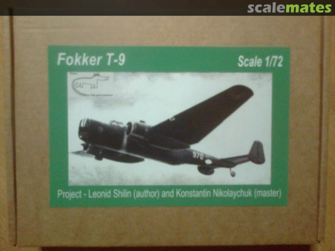 Boxart Fokker T-9 CMD7218 Croco Models Boxart Fokker T-9 CMD7218 Croco Models