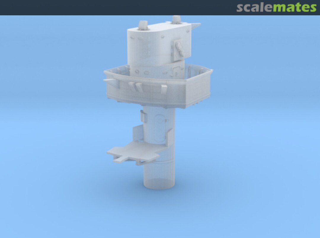 Boxart DKM Lützow Main Mast 1929 diStefan 3Dprint