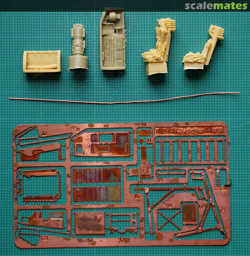 Contents F-104 Starfighter - Update Set 489 Verlinden Productions Contents F-104 Starfighter - Update Set 489 Verlinden Productions