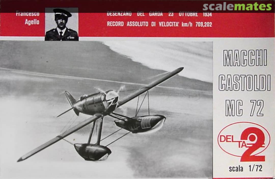 Boxart Macchi Castoldi MC 72 1001 Delta / Delta 2 Boxart Macchi Castoldi MC 72 1001 Delta / Delta 2