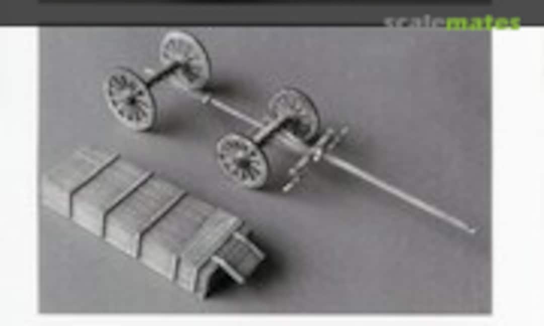 Wooden Cart for two horses (Minimali Productions 033)