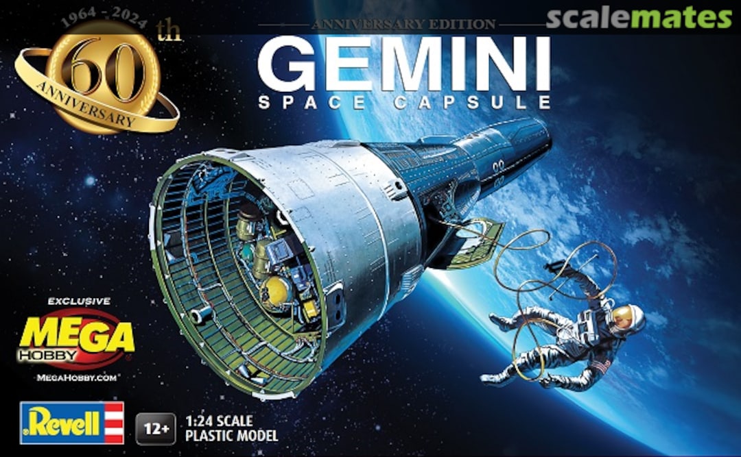 Boxart Gemini Space Capsule 03705 Revell Boxart Gemini Space Capsule 03705 Revell