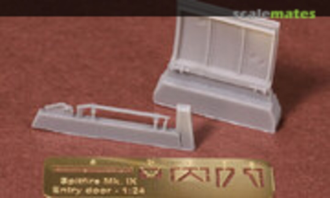 1:24 Spitfire Mk. IX Entry door for New Airfix Kit (Buchon Scale Models BUC24-029) BUC24-029
