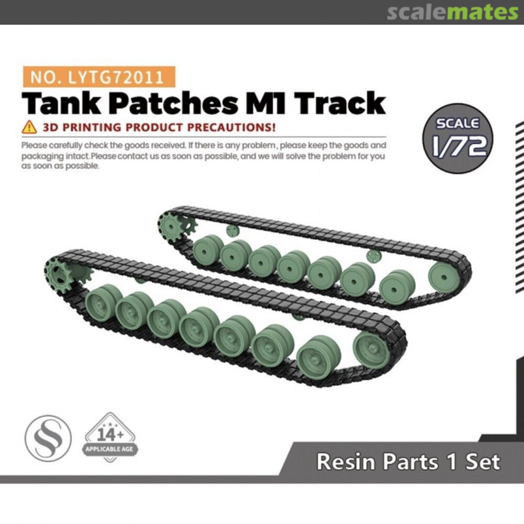 Boxart Tank Patches M1 Track LYTG72011 Yao's Studio/ 老姚手工坊 Boxart Tank Patches M1 Track LYTG72011 Yao's Studio/ 老姚手工坊