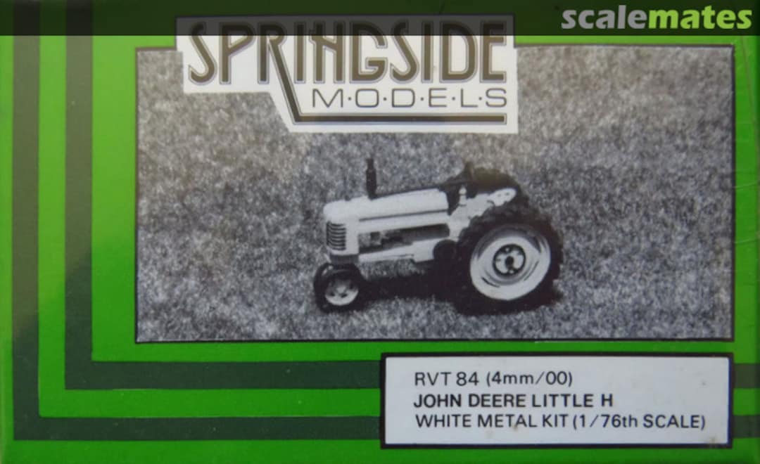 Boxart John Deere Little H RVT 84 Springside Models Boxart John Deere Little H RVT 84 Springside Models