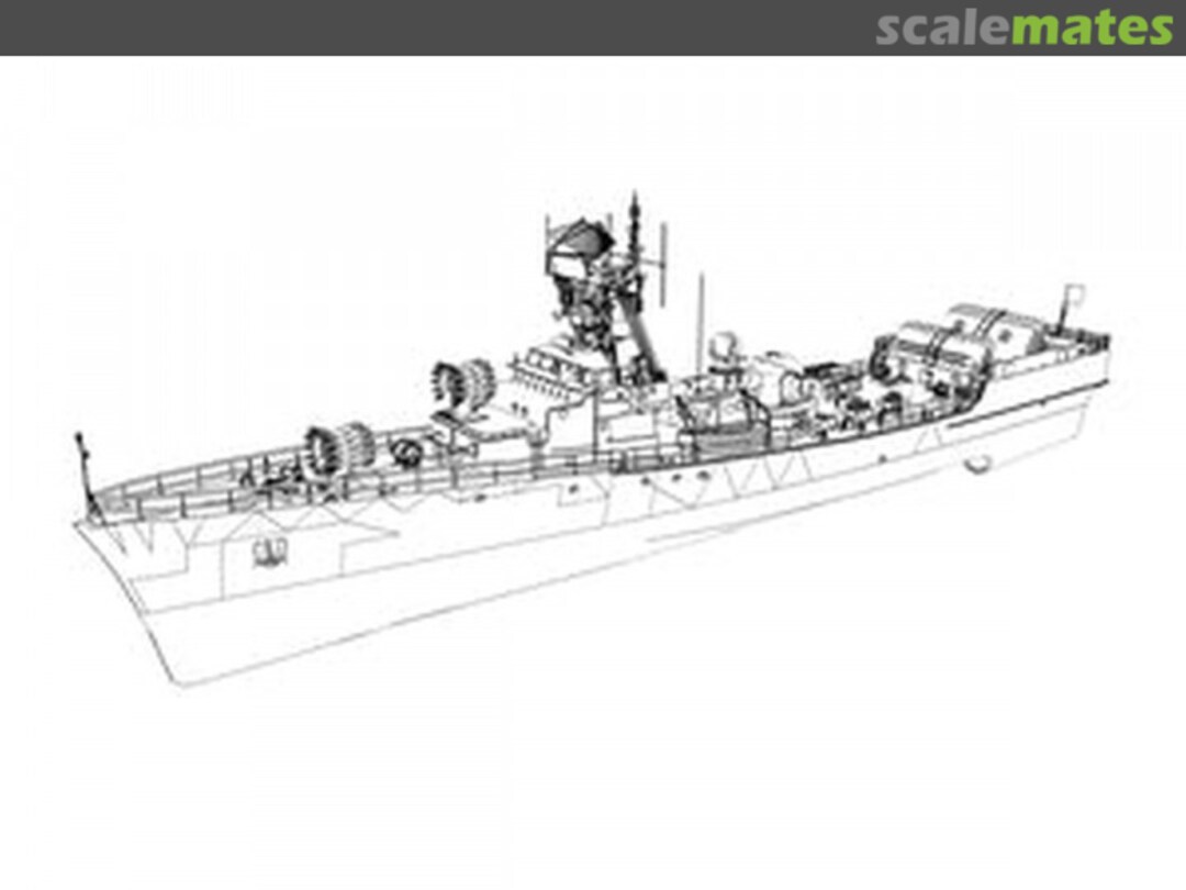 Boxart Soviet Project 204 Small Anti-Submarine Ship Poti Class RHWS001S-A SSMODEL Boxart Soviet Project 204 Small Anti-Submarine Ship Poti Class RHWS001S-A SSMODEL