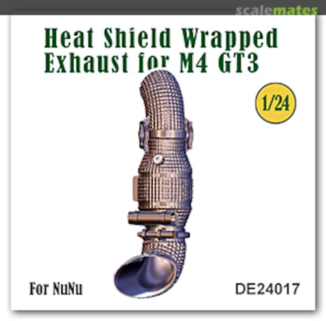 Boxart Heat Shield Wrapped Exhaust DE24017 Fat Frog Scale Models Boxart Heat Shield Wrapped Exhaust DE24017 Fat Frog Scale Models