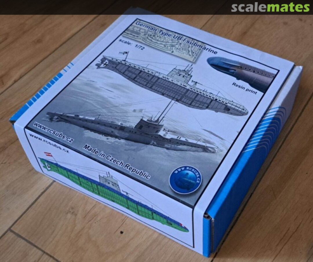 Contents German type UB I submarine SKU-0239 RCSubs Contents German type UB I submarine SKU-0239 RCSubs