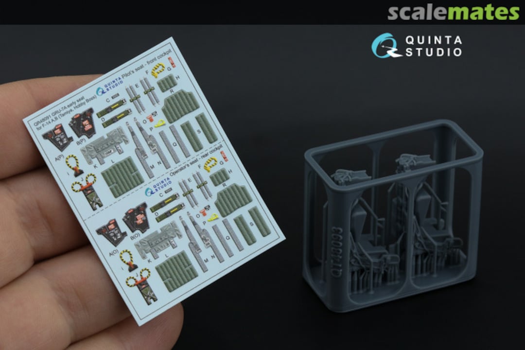 Contents GRU-7A early, 2 ejection seats for F-14A QR+48091 Quinta Studio Contents GRU-7A early, 2 ejection seats for F-14A QR+48091 Quinta Studio