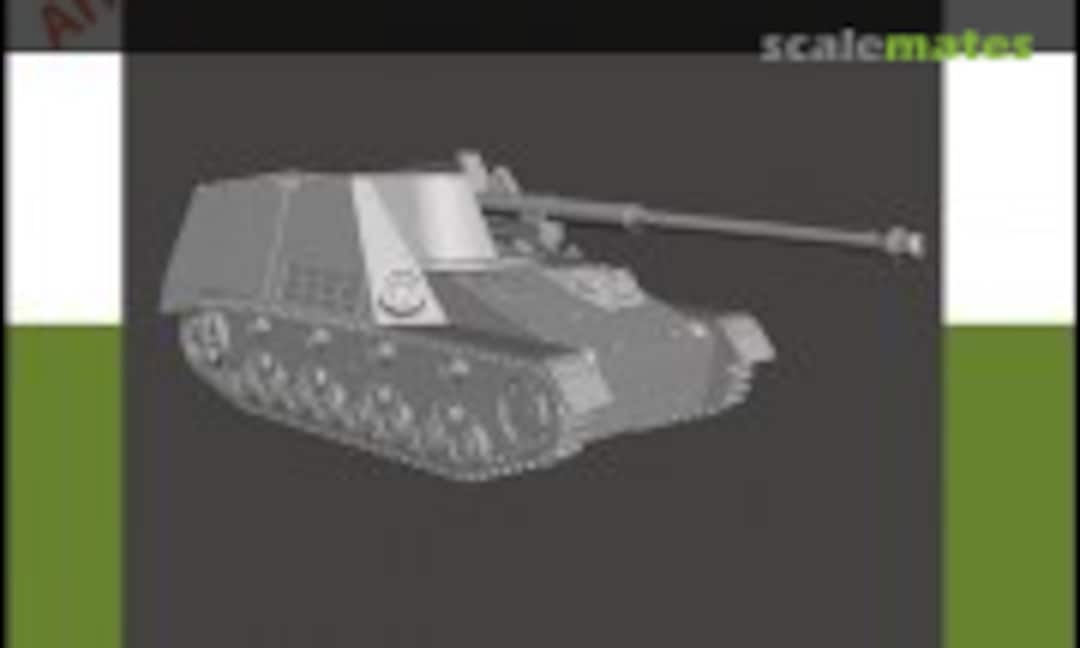 1:87 WWII Nashorn (Mironious Models MM87005) MM87005