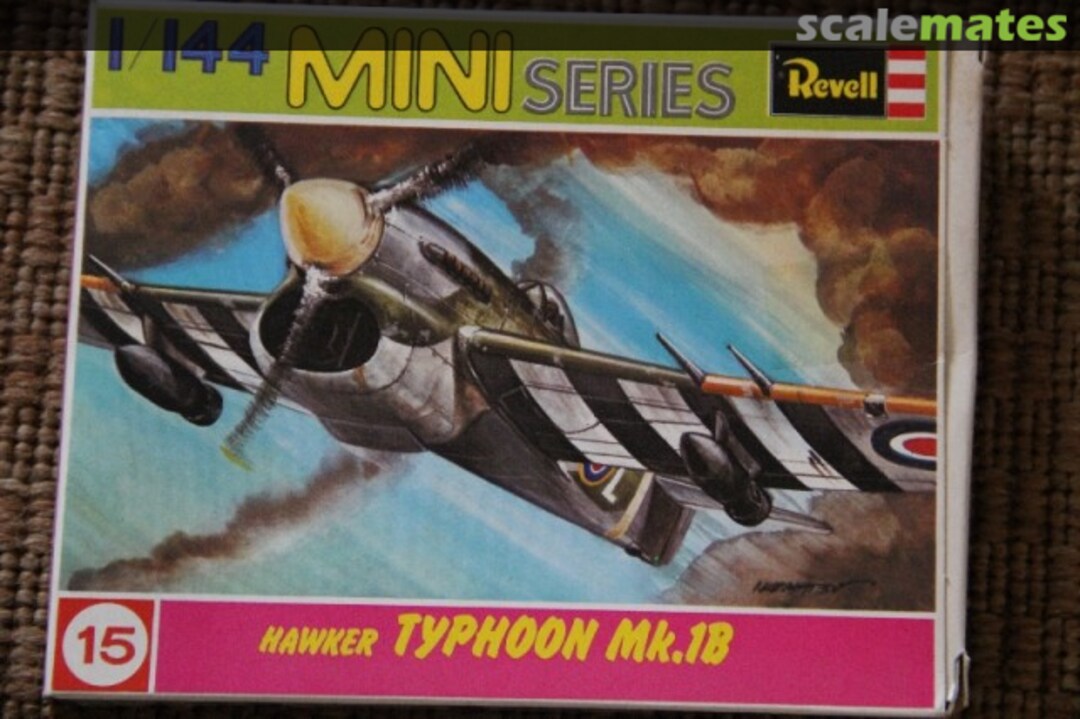 Boxart Hawker Typhoon Mk.1B H-1015 Revell Boxart Hawker Typhoon Mk.1B H-1015 Revell