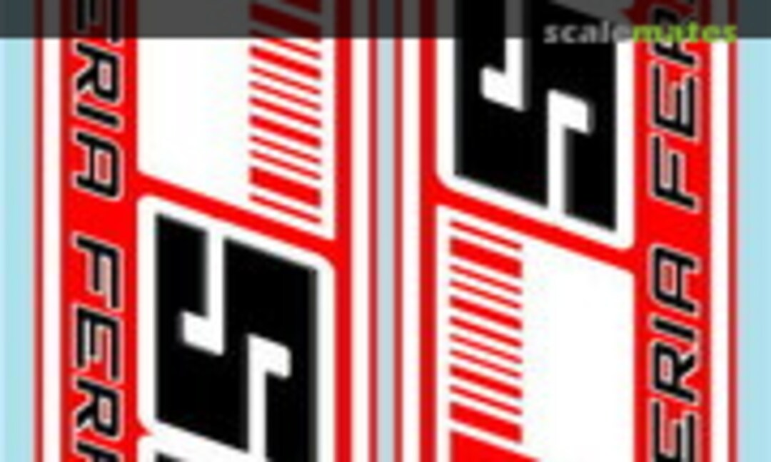 1:43 Ferrari 2009 Transporter Stripe (for New Ray) (Museum collection DC-575) DC-575