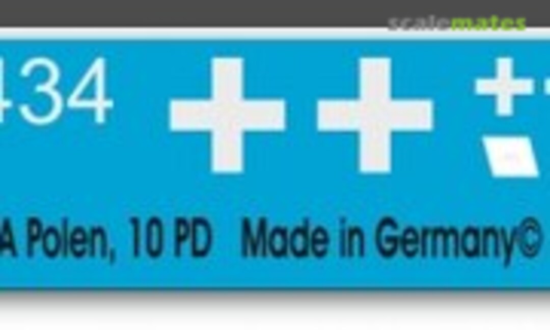 1:16 Panzer IV Ausf. D Polish Campaign 10 PD (Peddinghaus-Decals EP 1123) EP 1123