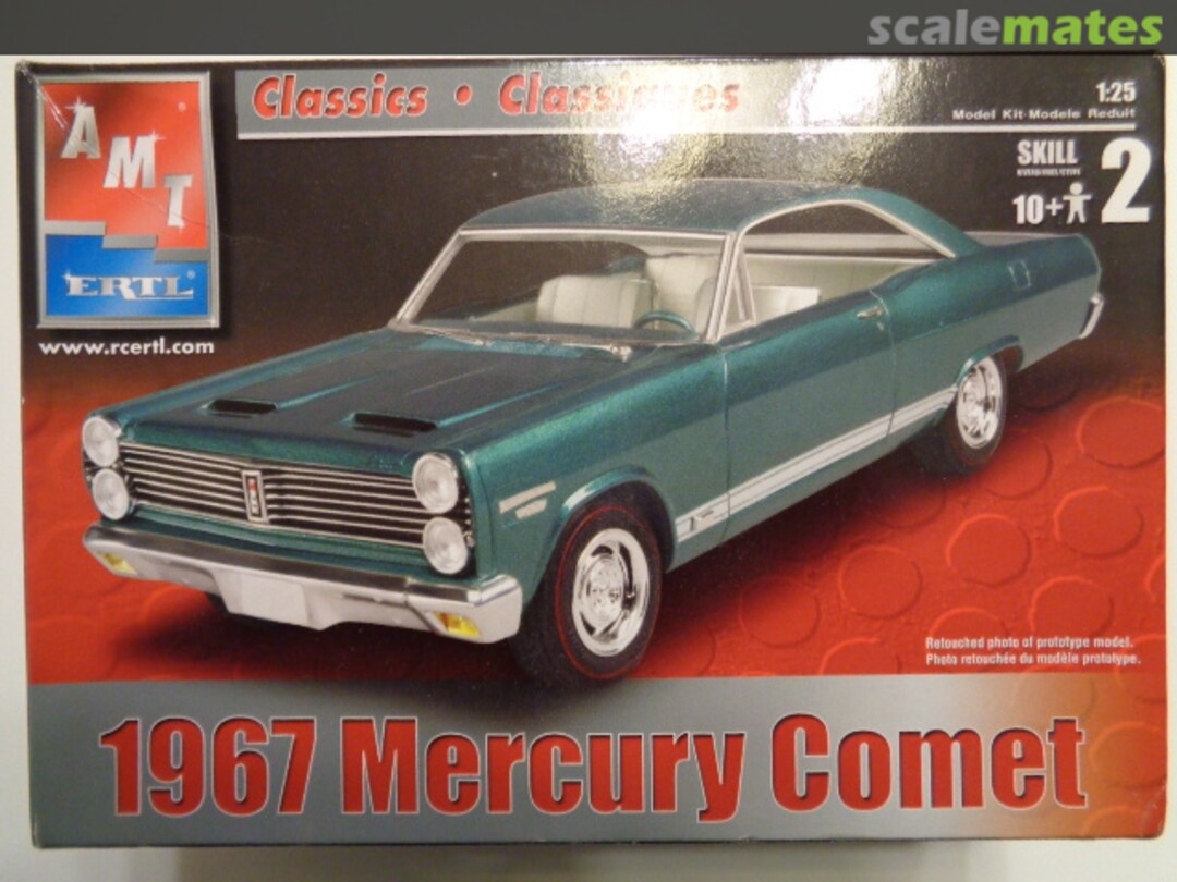 Boxart 1967 Mercury Comet 31761 AMT/ERTL Boxart 1967 Mercury Comet 31761 AMT/ERTL