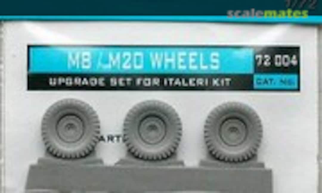 1:72 M8 / M20 Wheels (Calibre72 72004)