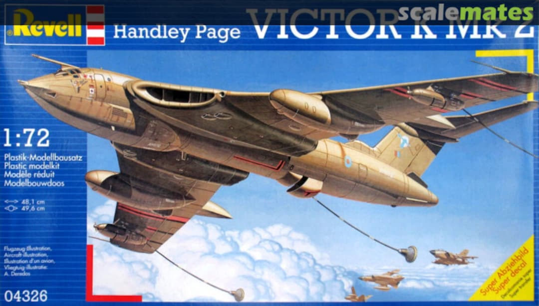Boxart Handley Page Victor K Mk 2 04326 Revell Boxart Handley Page Victor K Mk 2 04326 Revell