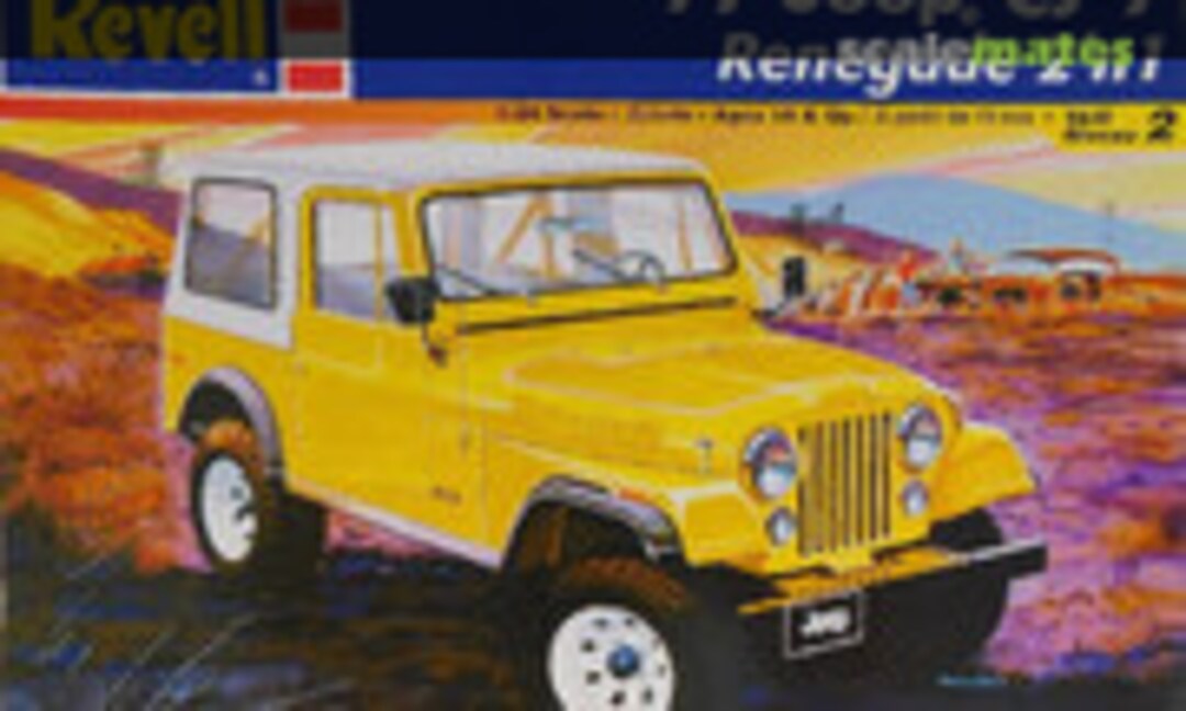 1:24 '77 Jeep CJ-7 Renegade 2 'n 1 (Revell 85-2180) 85-2180