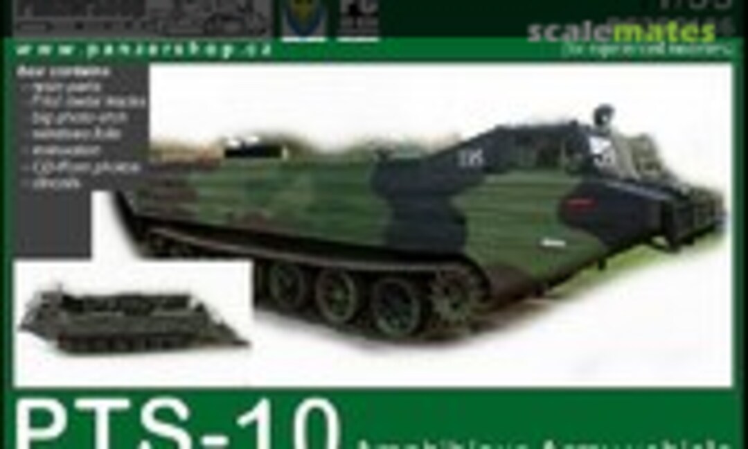 1:35 PTS-10 Army Amphibious Vehicle (PanzerShop PSA35C186HT) PSA35C186HT