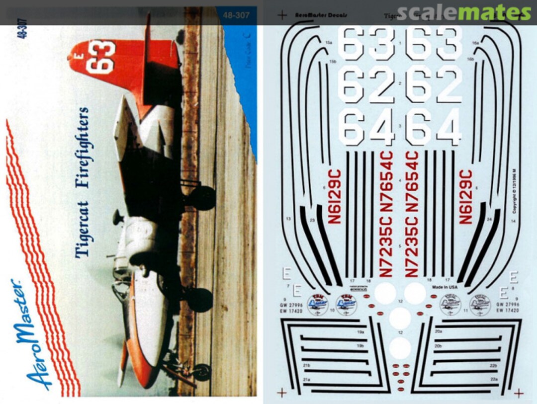 Boxart Tigercat Firefighters 48-307 AeroMaster Boxart Tigercat Firefighters 48-307 AeroMaster