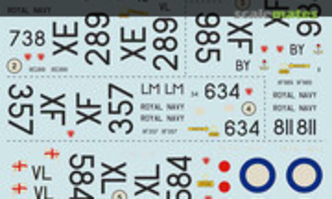 1:72 Royal Navy Hawker Hunter (Print Scale 72-348) 72-348