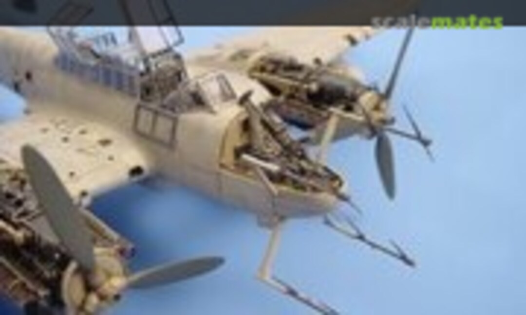 1:48 Messerschmitt Bf 110 G-4 Gun bay (Aires 4080) 4080