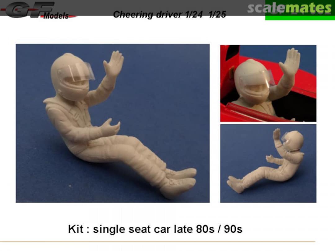 Boxart Driver Figure 80s/90s GF24-082 GF Models Boxart Driver Figure 80s/90s GF24-082 GF Models