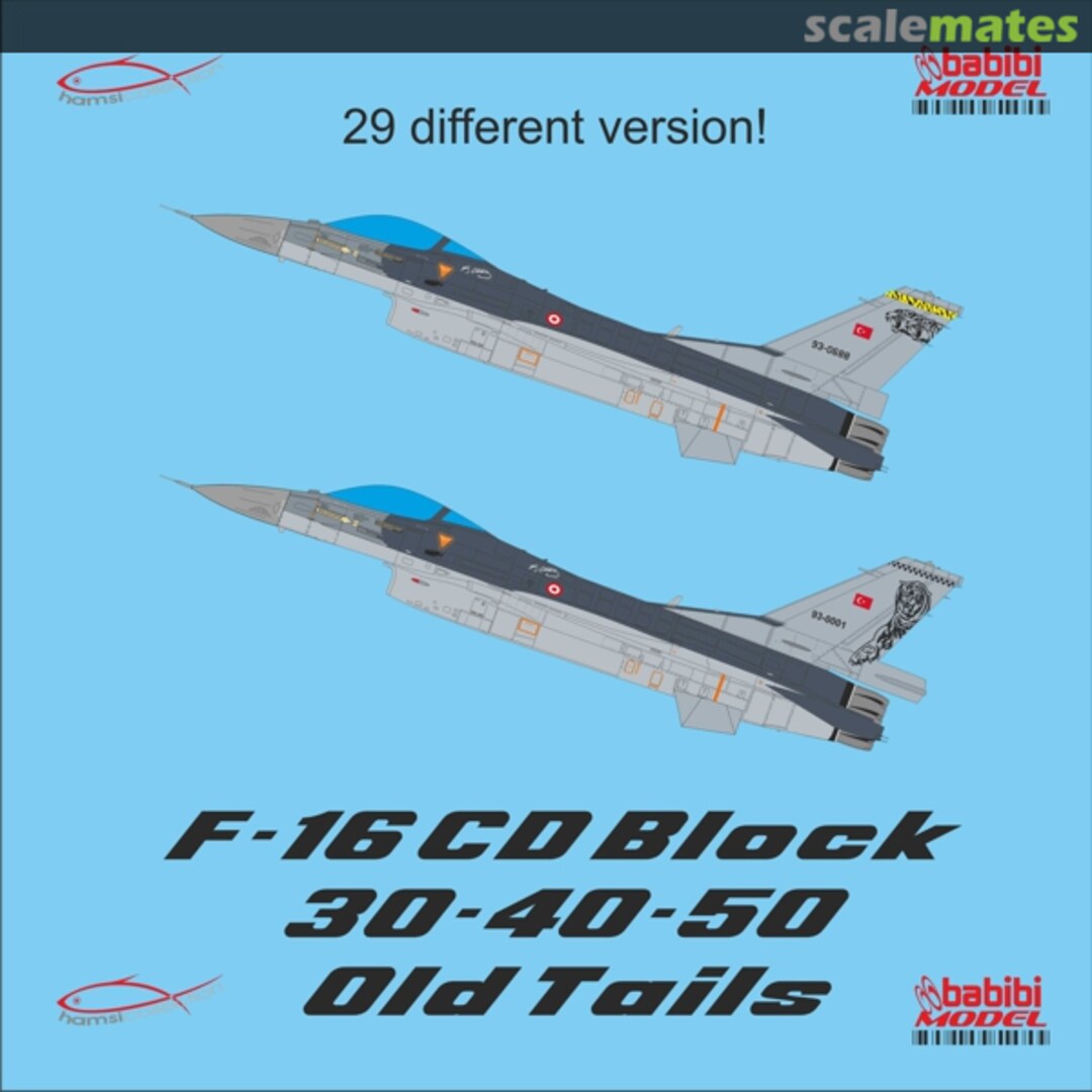 Boxart F-16 CD Turaf old tails ddt-2020-01026 Babibi model Boxart F-16 CD Turaf old tails ddt-2020-01026 Babibi model