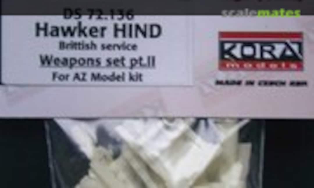 1:72 Hawker Hind (Kora Models DS72136) DS72136