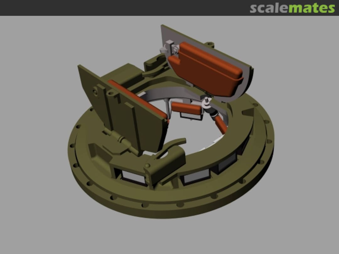 Boxart MK2 Commander cupola for British Sherman tanks RE35-659 Panzer Art