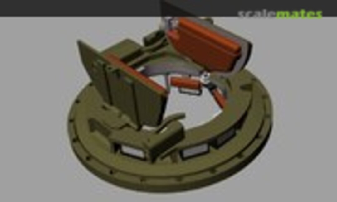 1:35 MK2 Commander cupola for British Sherman tanks (Panzer Art RE35-659)