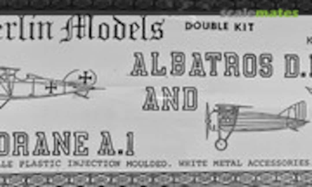 1:72 Albatros D.IV and Morane A.1 (Merlin Models 62/63) 62/63