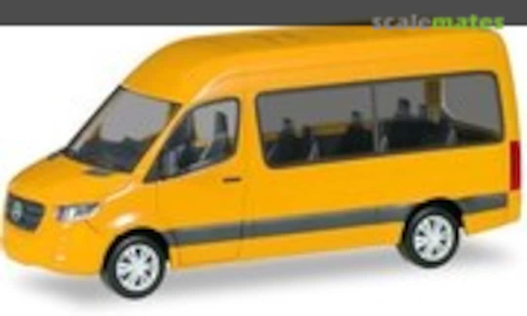 1:87 Mercedes-Benz Sprinter '18 Bus Hochdach, gelp (Herpa 093804-002)